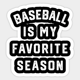 Baseball Sticker